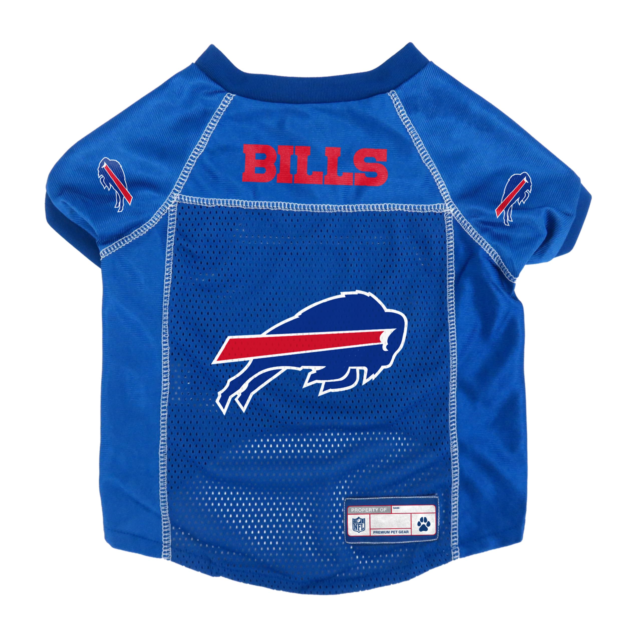 Little Earth Productions NFL Buffalo Bills Pet Jersey, Large