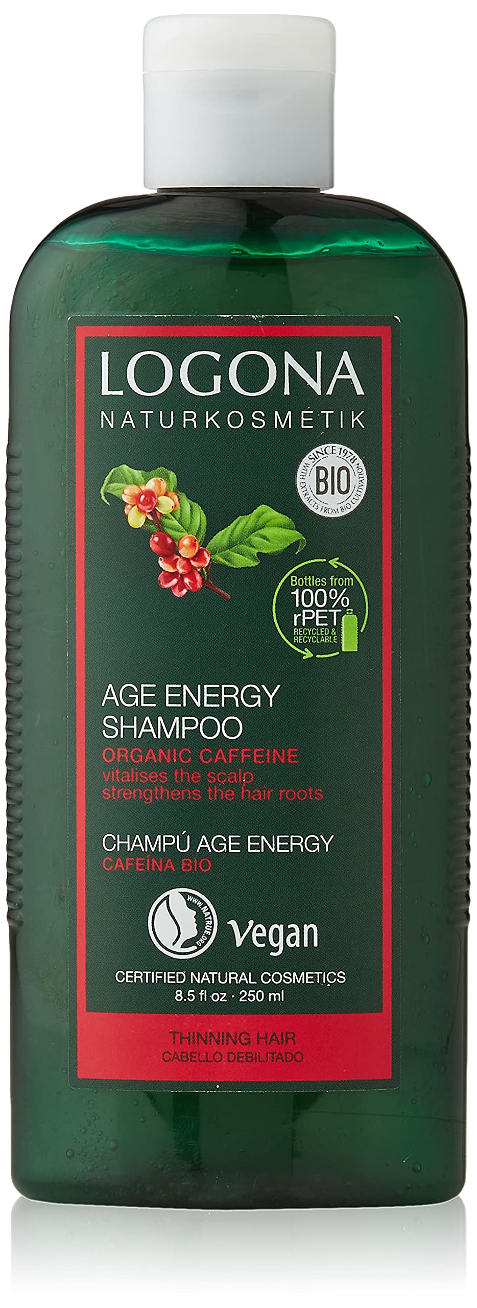 Logona Bio Caffeine Age Energy Shampoo