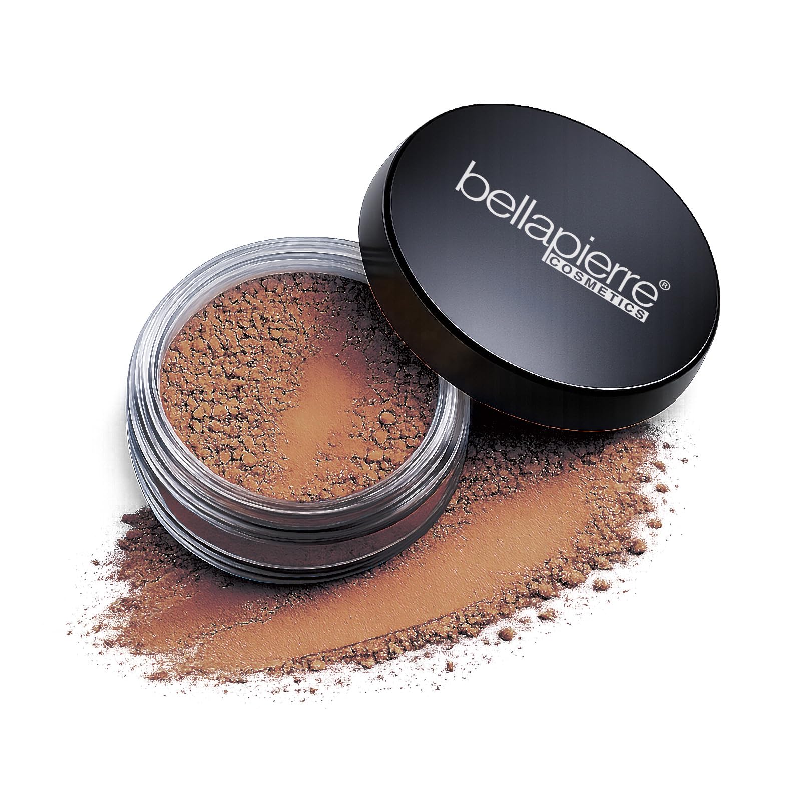 Bellapierre Loose Mineral Foundation SPF 15 – Pure Powder Base, Full Coverage Mineral Makeup, Matte Finishing & Setting, Lightweight, Talc-Free & Paraben-Free – 0.32 oz - Double Cocoa — image 1