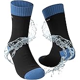 Gash Hao Waterproof Socks Men Women Unisex Ankle Socks Skiing Hiking Wading Fishing