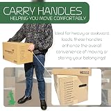 W.E. Roberts Strong Large Cardboard Moving Boxes 15 Pack UK FSC view 4
