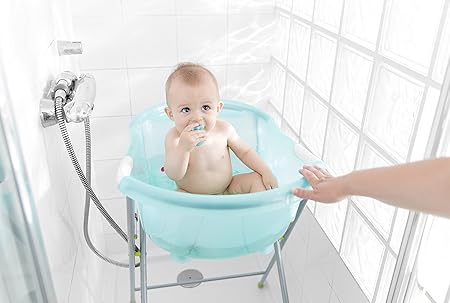Badabulle Baignoire Bebe Ergo Ludique Bleu Amazon Fr Bebes Puericulture