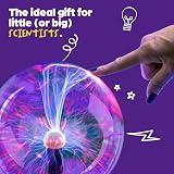 WICKED GIZMOS WG 8'' Plasma Ball Touch Sensitive Glass Lightning Sphere view 6
