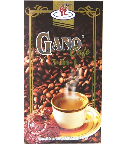 Gano Excel 3-in-1 Ganoderma Coffee – 10 Boxes, 15 Sachets Each – Lingzhi Reishi Instant Coffee