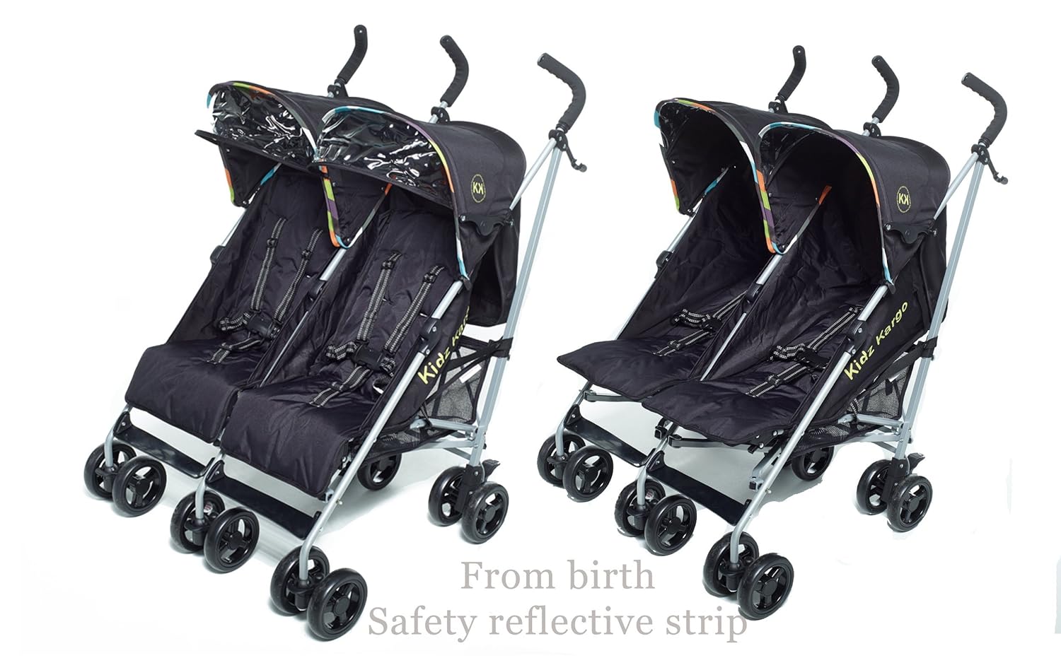 kids kargo double pram