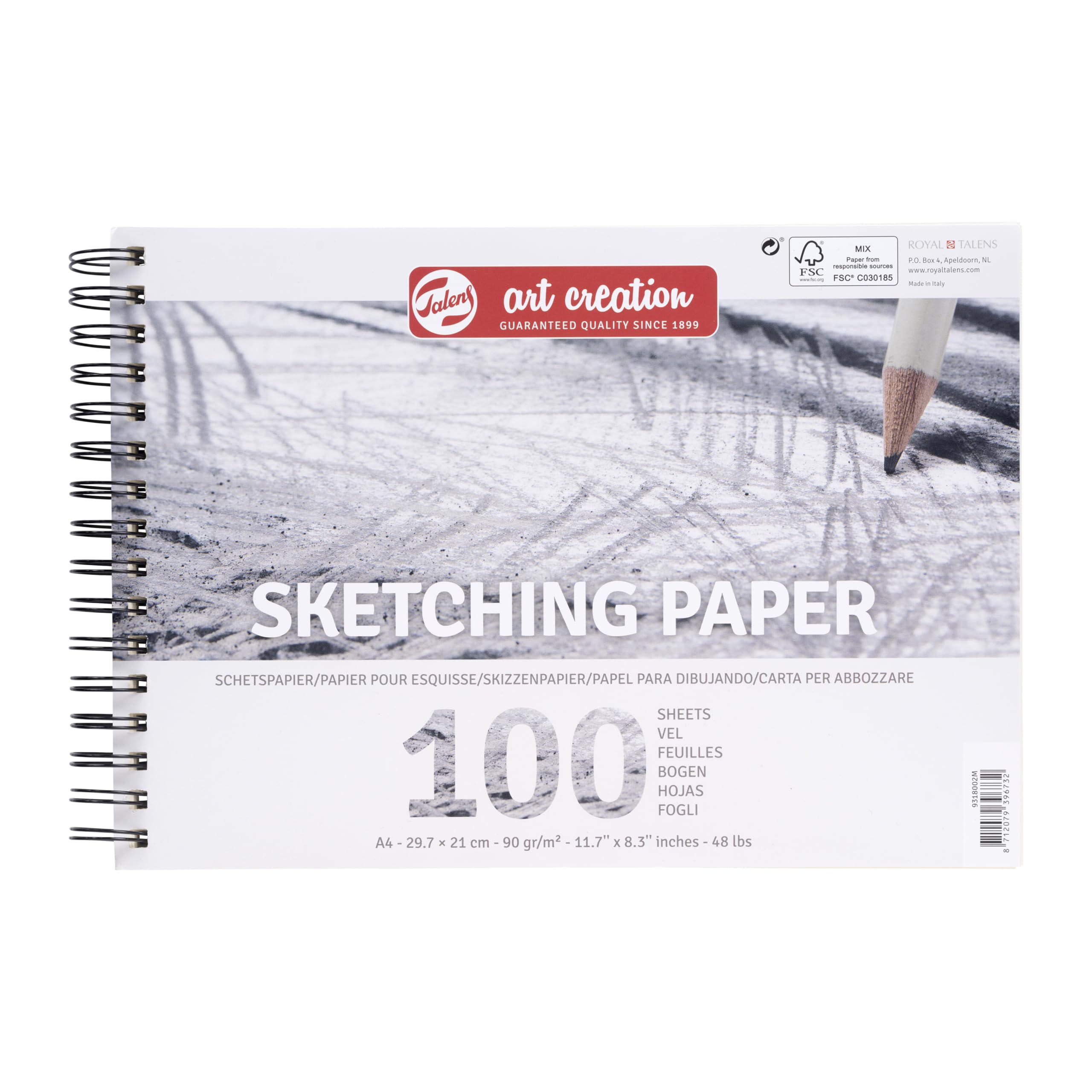 Talens Art Creation A4 Sketch Paper 100 Sheets, 29.7 cm x 21 cm