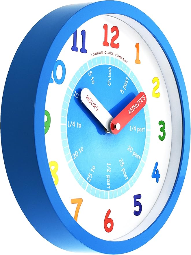 London Clock Company 24439 Reloj De Pared Diseno Con Texto En