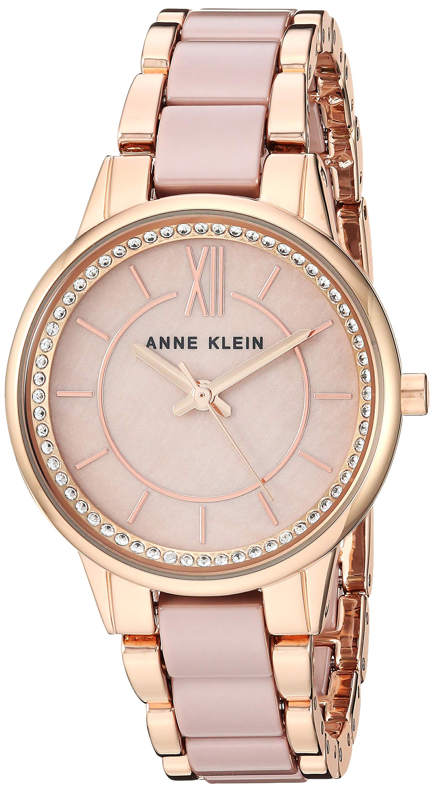Anne KleinWomen's Premium Crystal Accented Ceramic Bracelet Watch