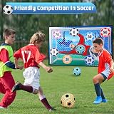 VATOS Football Ball Game Set for Kids Indoor Outdoor with Goals and Balls view 7