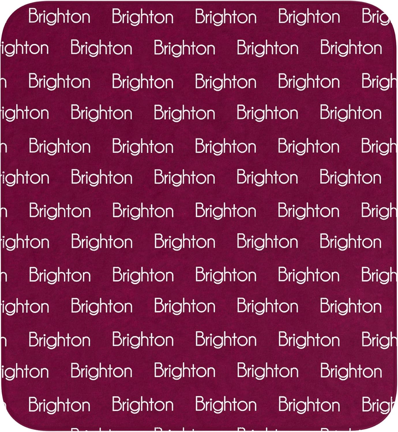 custom name baby blanket