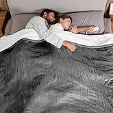 ESTINGO Electric Blanket King with Dual Control, King Heated Blanket with 5 Heating Levels & 10 Hours Auto Off, Heating Blanket with Timer 100" x 90", Cool Gray