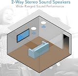 Pyle In Wall In Ceiling Speaker System 20cm Dual 4 Ohm 250W White view 6