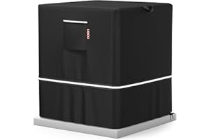 Air Conditioner Cover for Outside Units - Outdoor AC Cover for Window Unit - 420D Heavy Duty Fabric Waterproof Winter Central