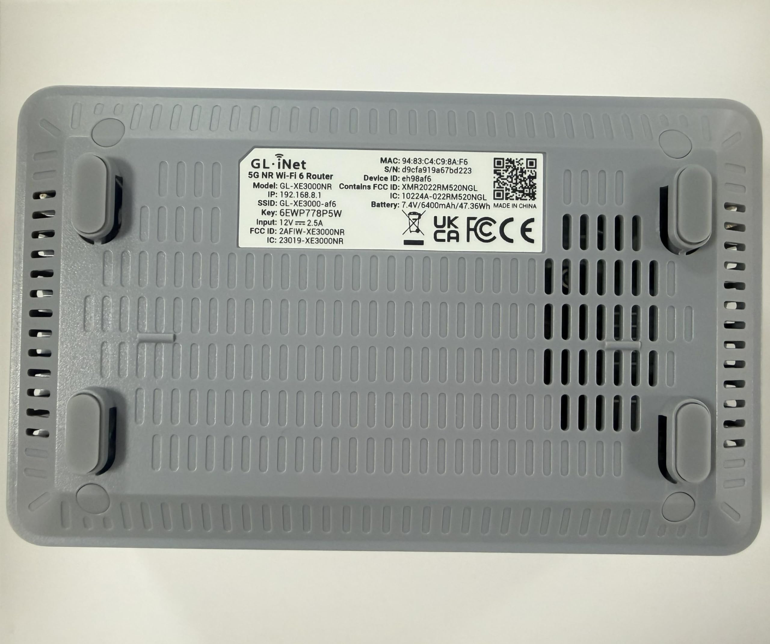 GL.iNet GL-XE3000 (Puli AX) 5G Router with SIM Card Slot, Dual SIM Cellular Router, Wi-Fi 6, 6400mAh Battery, Multi-WAN, VPN, OpenWrt, Secure 5G Router for Office, Retail, Events, Remote Work 9