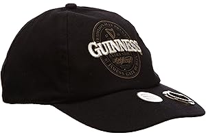 Guinness Men's Hat, Black, One Size