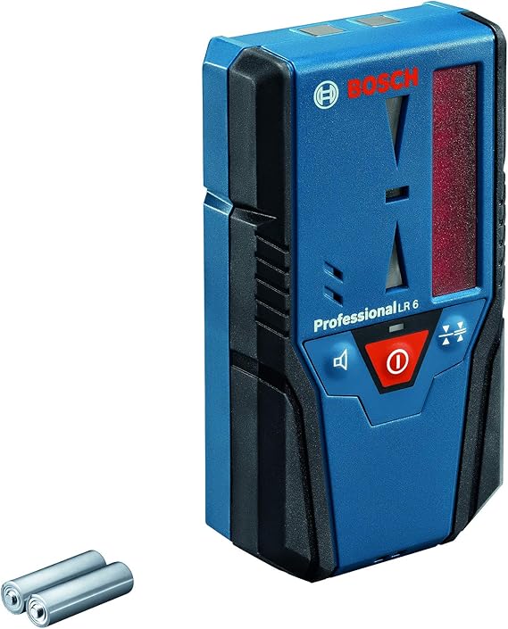 Bosch Professional Laser Receiver Lr 6 Red Beam 2 X Aaa Batteries Range 5 50 M Amazon De Baumarkt
