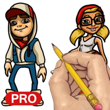 How to Draw: Subway Surfers Characters Pro