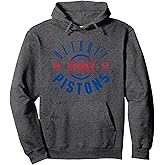 NBA Official Detroit Pistons Baseline Hunch Pullover Hoodie