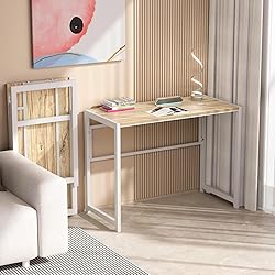 GreenForest Folding Desk for Small Spaces, 39.4 in