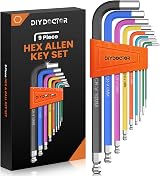 DIY Doctor 19-Piece Allen Key and Torx Key Set Combo 1.5–10mm, T9–T50 view 2