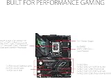 ASUS ROG Strix Z790-F Gaming WiFi Intel Z790 LGA 1700 ATX Motherboard DDR5 PCIe view 2