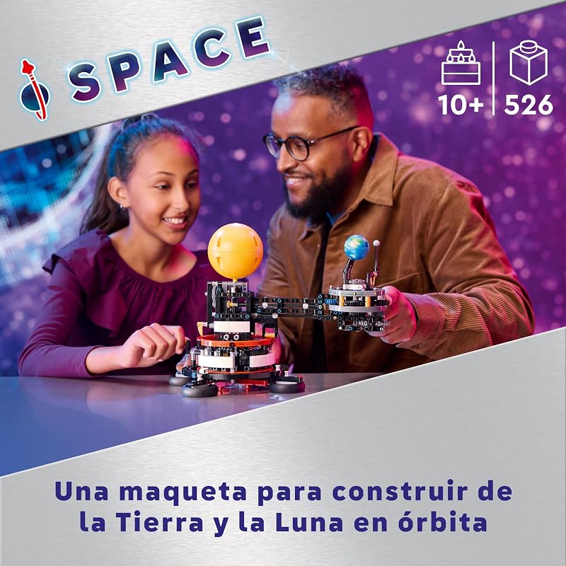 Technic Planeta Tierra y Luna en Órbita 42179