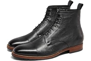 Dockorio Mens Casual Chukka Boots Leather Dress Boots for Men