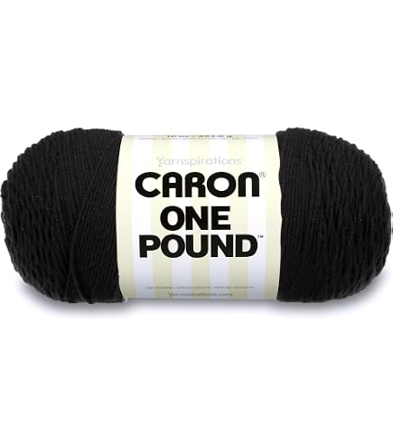 Amazon.com: Caron One Pound Solids Yarn, 16oz, Gauge 4 Medium, 100