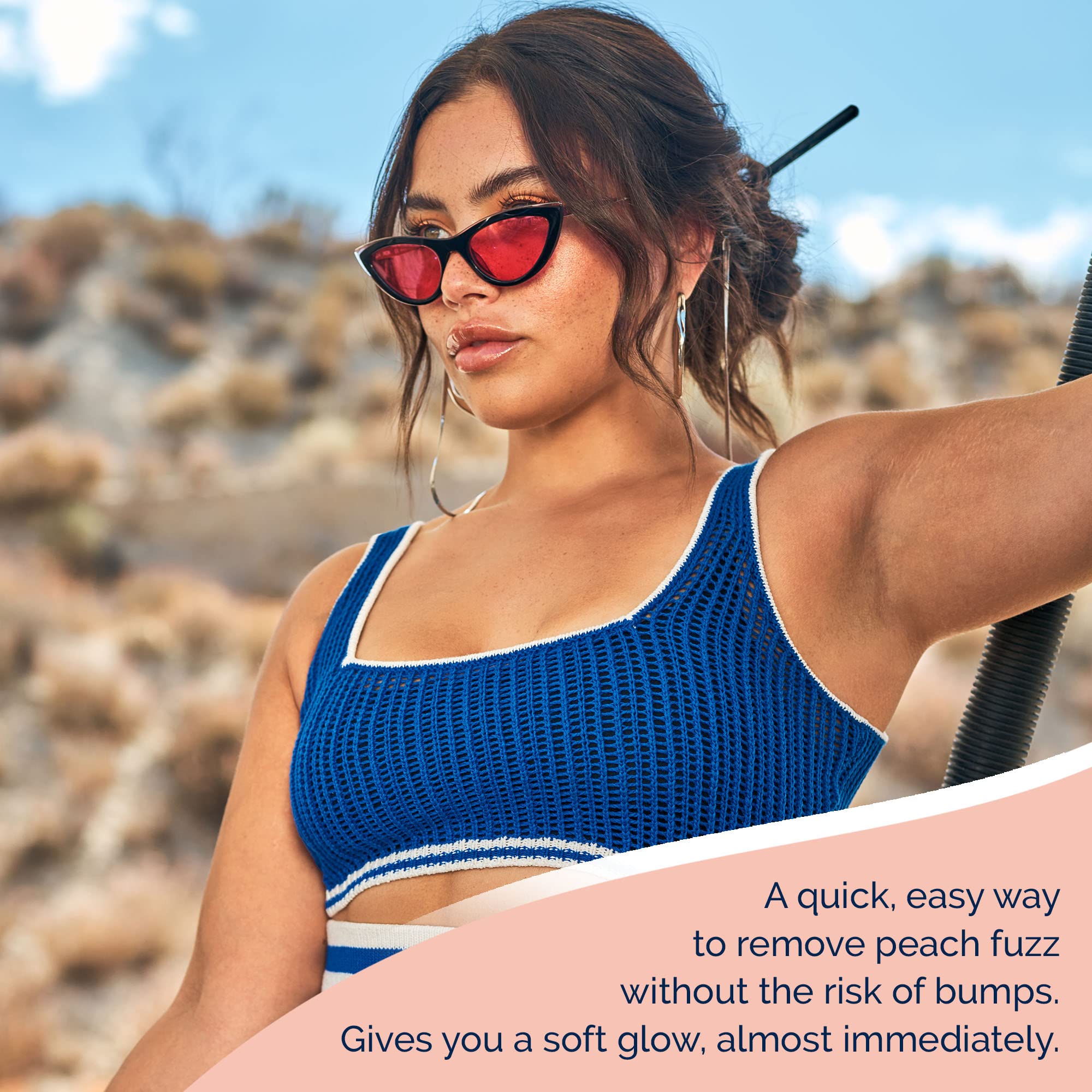 Finishing Touch Flawless Women's Painless Hair Remover, Parisian Blue, 1 Count