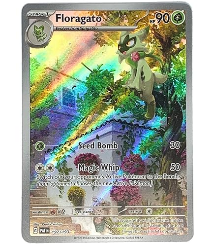 Amazon.com: Pokemon - Meowscarada ex 231/193 - Paldea Evolved