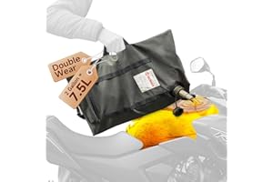 Moman 2 Gallon Armadillo Bag Collapsible Fuel Bladder Double Wear Fuel Bag for Storage of Powersports and Automotive Fluids Gas Bag Leak Resistant Utility Bladder for Motorcycles UTVs and ATVs