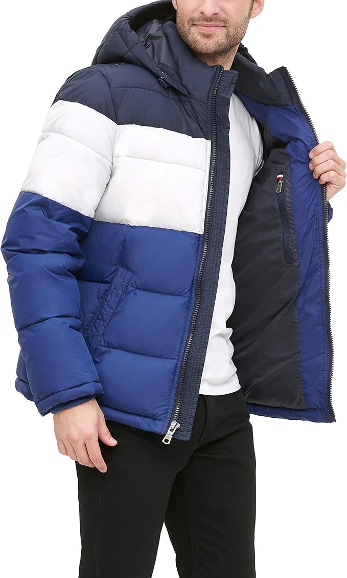 金盒特价 Tommy Hilfiger 汤米希尔费格 男式连帽棉服夹克 2折.46起 海淘转运到手约¥393