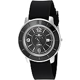Oceanaut Women's OC0811 Satin Analog Display Quartz Black Watch