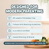 BooBoo Baby PuréePro V1 5-in-1 Baby Food Maker Steamer Blender view 7