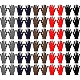 Skyebed 30 Pairs Adult Winter Gloves Thermal Knit Gloves Warm Full Fingers Glove Bulk for Women Men Unisex Birthday Gifts