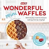 DASH Wonderful Mini Waffles Recipe Book with Gluten, Vegan, Paleo, Dairy + Nut Free Options, Over 80+ Easy to Follow Guides, 