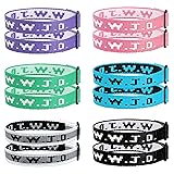SKYFUN WWJD Bracelets Webbing What Would Jesus Do