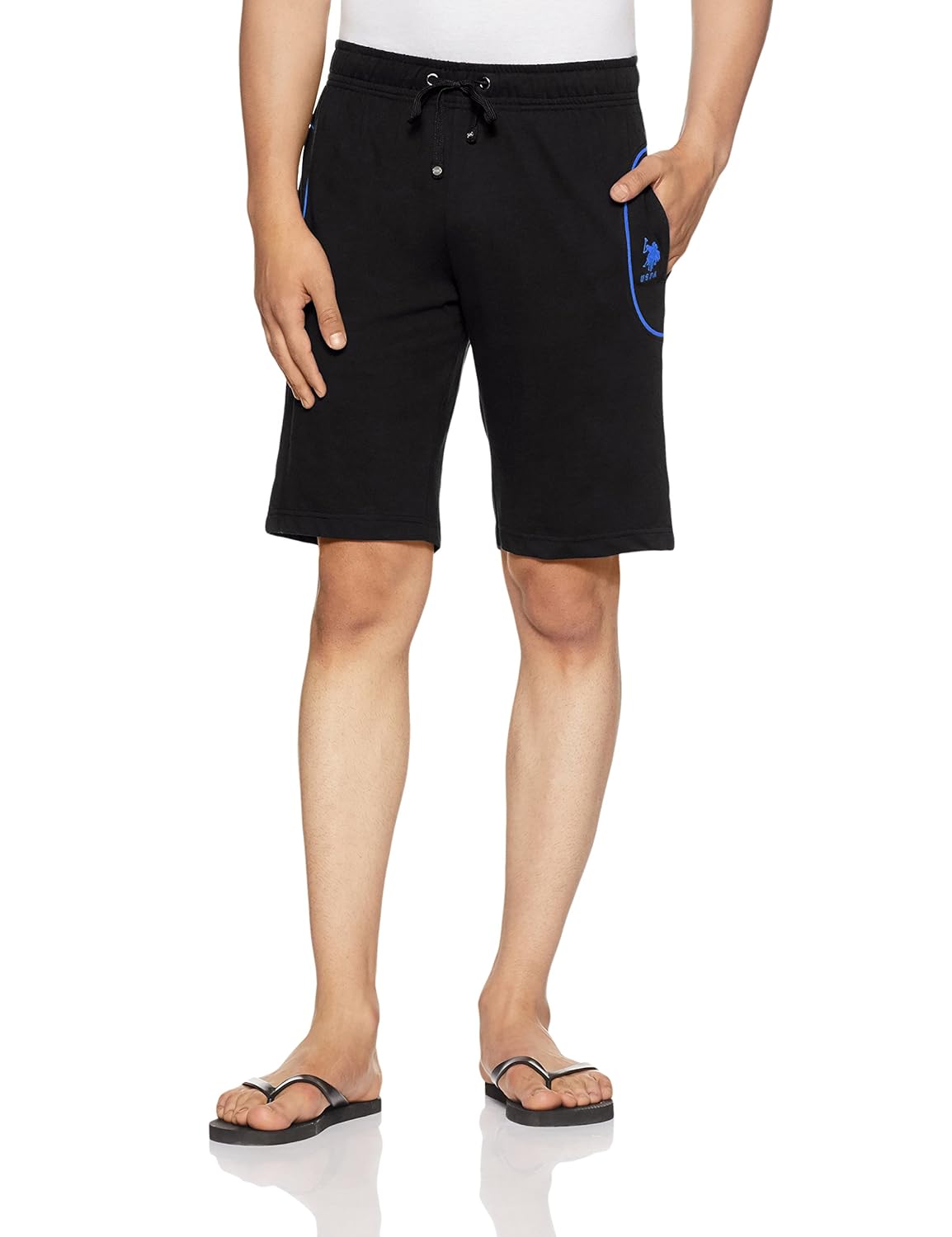 u.s. polo assn. men's cotton lounge shorts