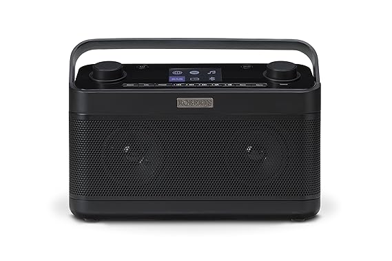 Roberts Radio STREAM 218 schwarz Internet-Radio mit DAB+ Bluetooth Spotify WLAN Digital-Radio