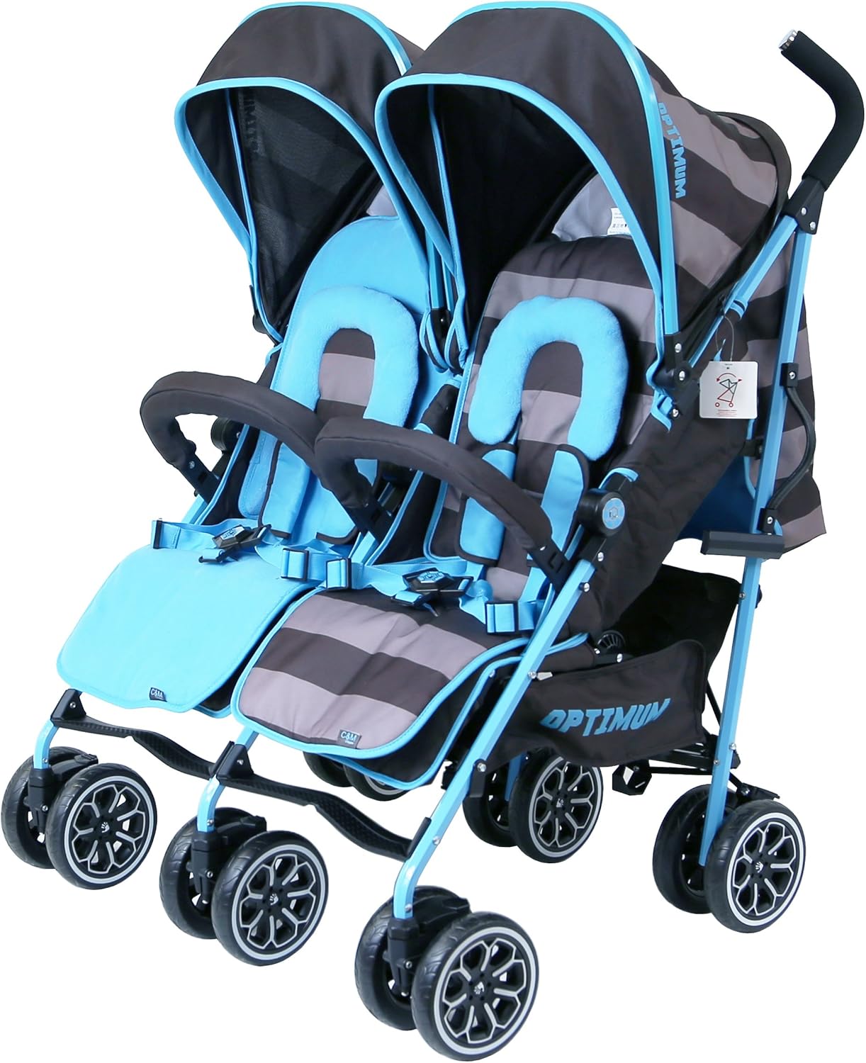 isafe optimum double stroller