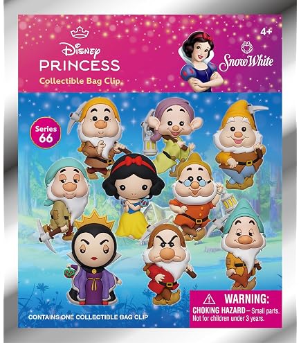 Amazon.com: Disney Princess Series 37 3D Figural Foam Bag Clip