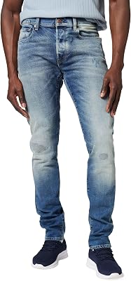 Herren 3301 Slim Jeans, Mehrfarben (Faded new Moon Restored 51001-C052-H443), 29W / 34L