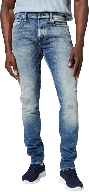 Herren 3301 Slim Jeans, Mehrfarben (Faded new Moon Restored 51001-C052-H443), 29W / 34L — Foto 1 von 6
