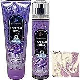 Bath & Body Works I Scream Float Body Cream and Fragrance Mist Duo Set with a Lavender Dream Bar Soap - Full Size