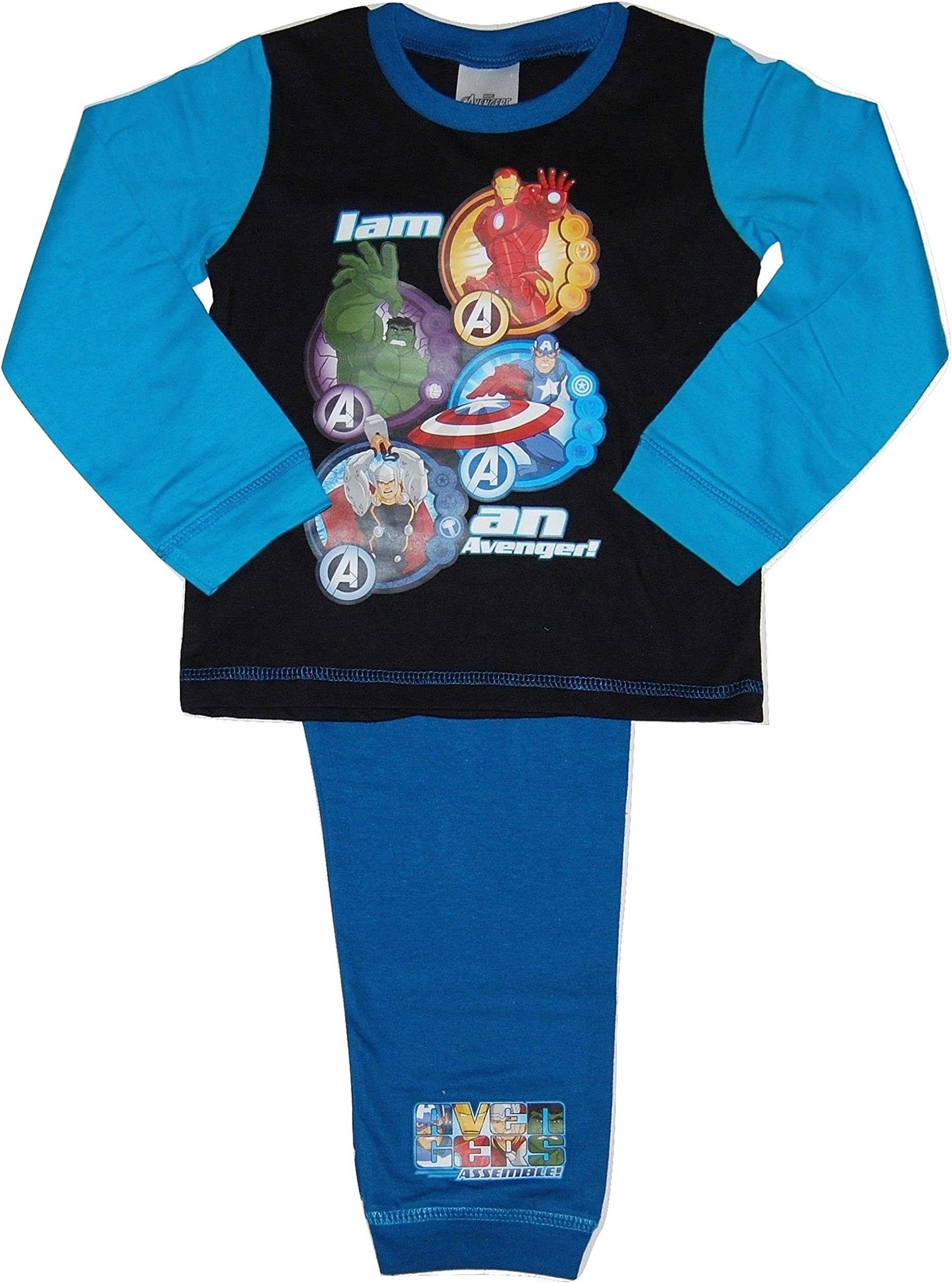 Marvels Avengers Hulk Iron Man America Thor Boys Pyjamas