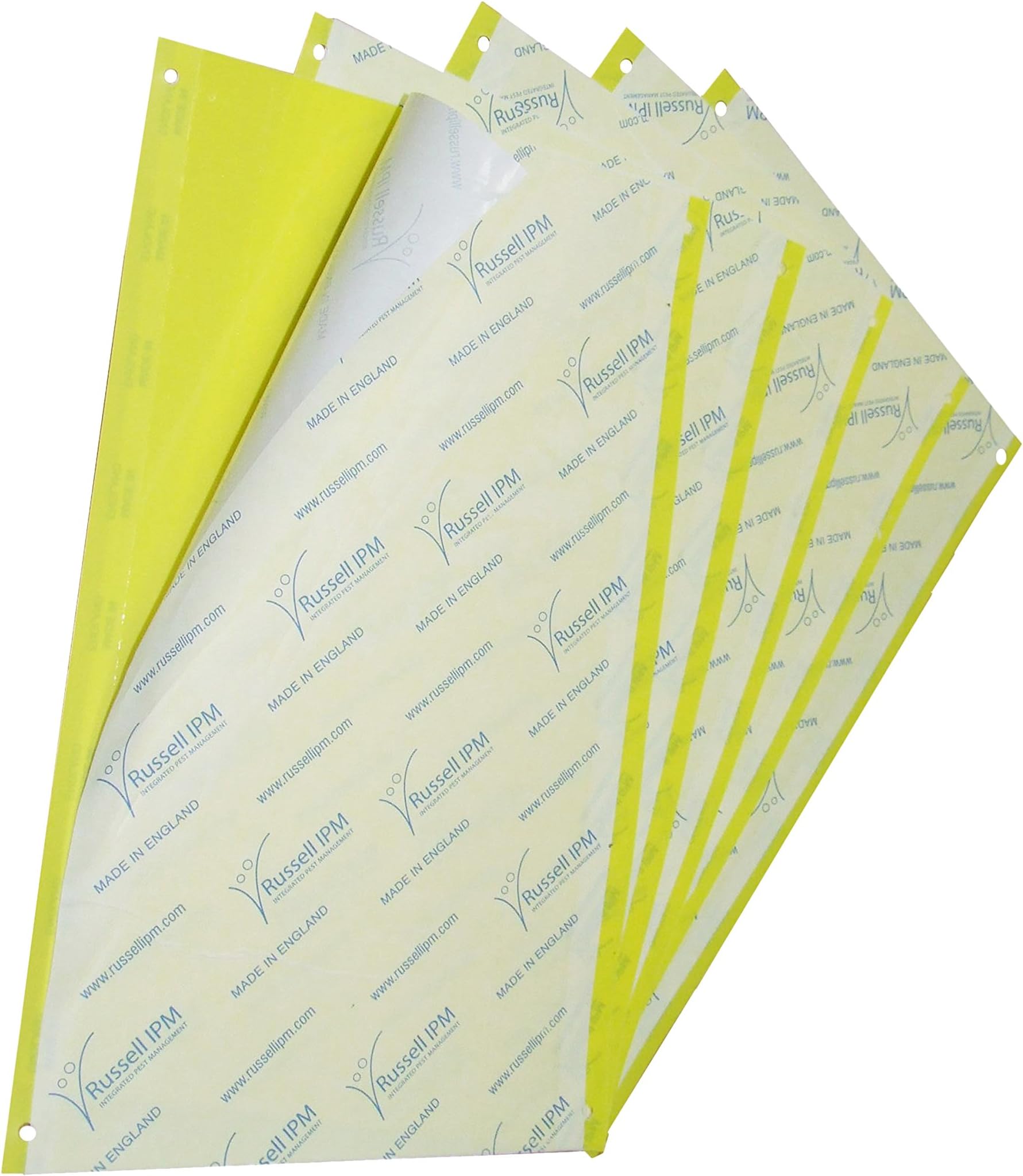 Deeval Greenhouse Yellow Sticky Trap for flying insects Medium x 10 yellow double sided glue board for greenhouses, whiteflies, aphids, thrips and fungus gnat