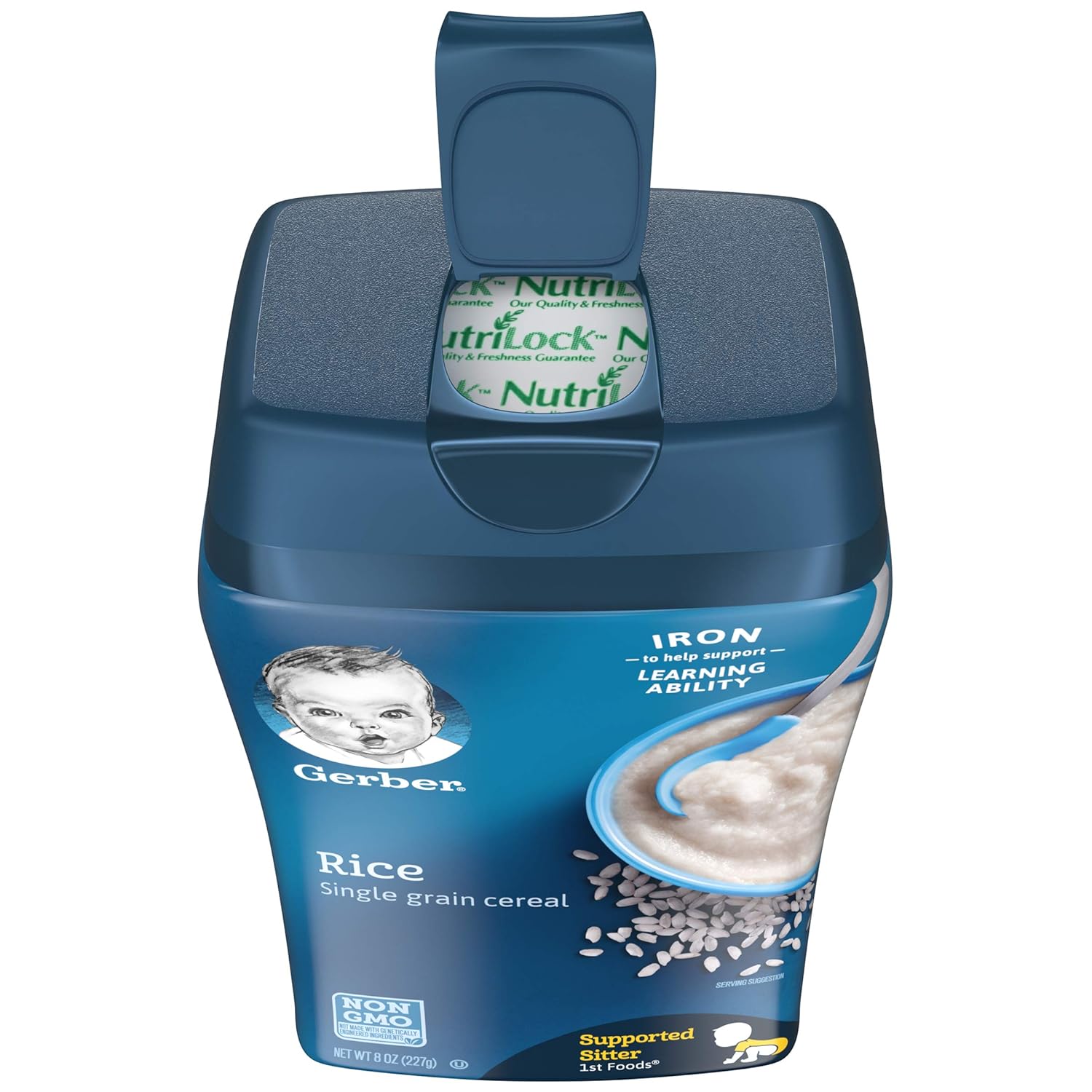 gerber rice single grain cereal