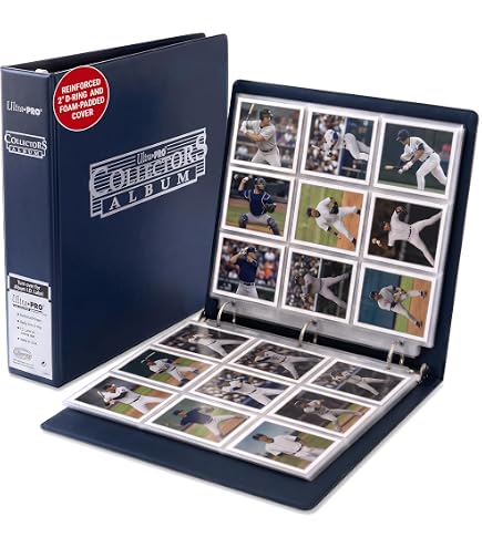 Amazon.com: Pro 9 Pocket Collectors Portfolio Album - Black : Toys