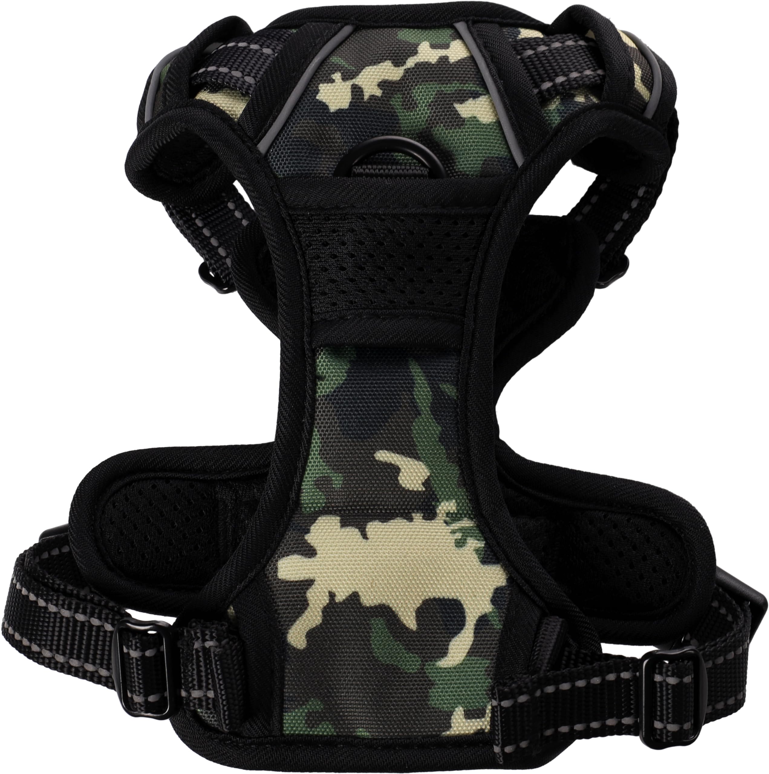Flamingo Dog Harness Balou Jungle camouflage M 32-56cm 50-65cm 25mm