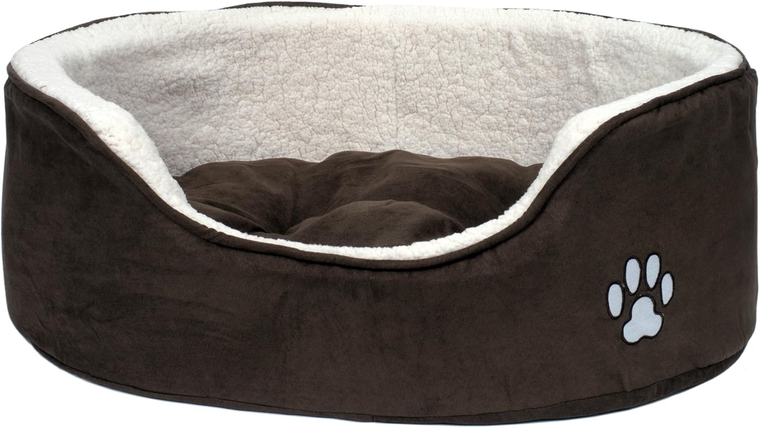 Petface Sams Luxury Oval Dog Bed, Medium Amazon.co.uk Pet Supplies